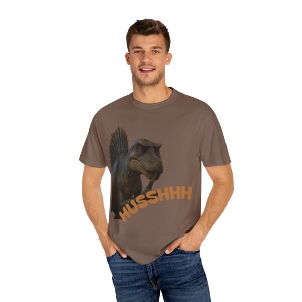 HUSS HHH Unisex Garment-Dyed T-shirt | Funny Graphic Tee, Casual Wear, Gift for Friends, Humorous Shirt, Quirky Apparel - Image 16