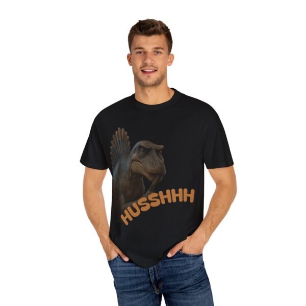 HUSS HHH Unisex Garment-Dyed T-shirt | Funny Graphic Tee, Casual Wear, Gift for Friends, Humorous Shirt, Quirky Apparel - Image 44
