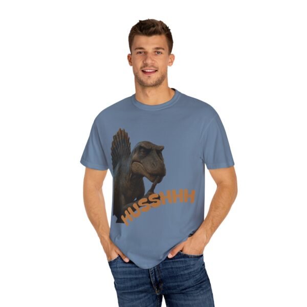 HUSS HHH Unisex Garment-Dyed T-shirt | Funny Graphic Tee, Casual Wear, Gift for Friends, Humorous Shirt, Quirky Apparel - Image 24